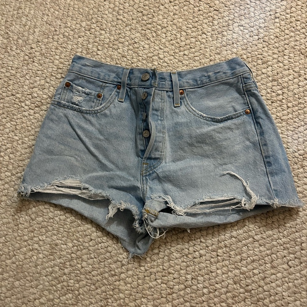 Women’s Levi 501 High Waisted Shorts